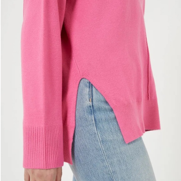 French Connection Oversize Babysoft River Knits High Neck Jumper Ton Sweater - Picture 15 of 17